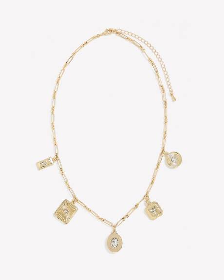 Necklace with Celestial Charms