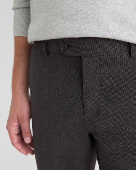 Slim-Fit Houndstooth City Pant