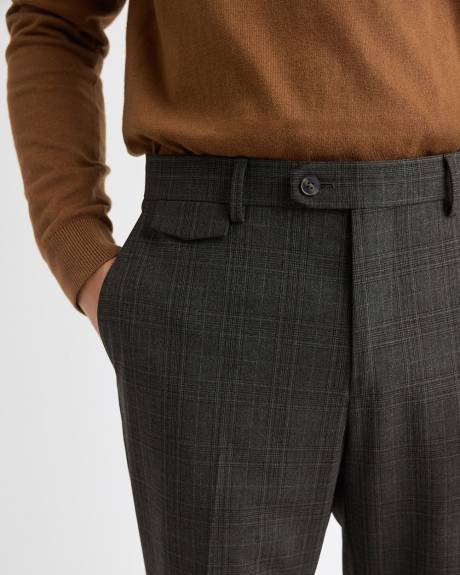 Slim-Fit Prince-of-Wales Pant