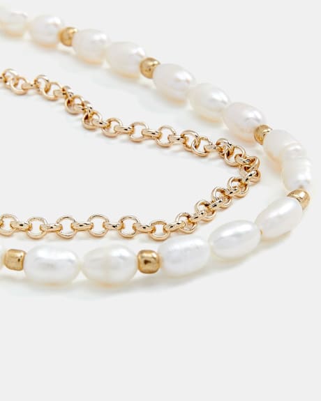 Bracelet à Chaîne avec Perles