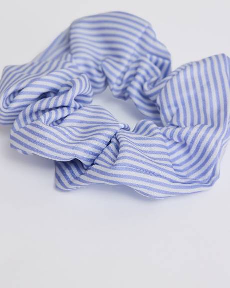 Striped Scrunchie