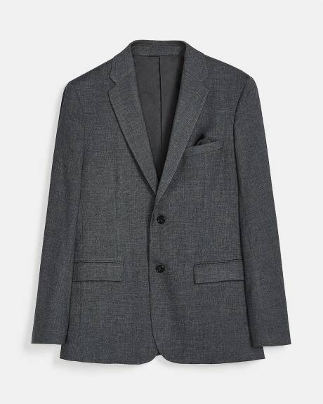 Regular Fit Essential Dark Grey Blazer