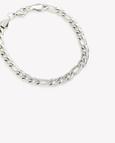 Stainless Steel Figaro Bracelet