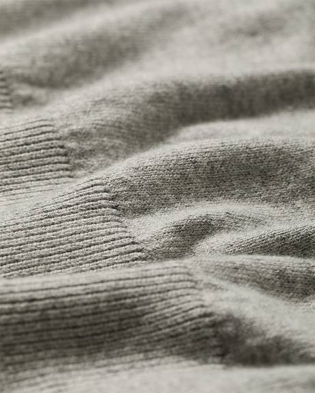 Pull à Manches Longues avec Col Johnny