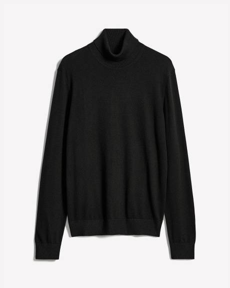Long-Sleeve Turtleneck Sweater