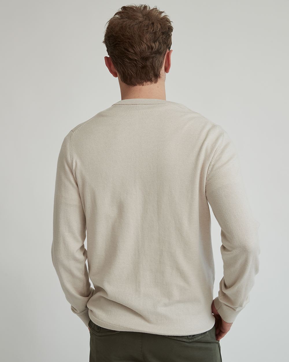 Essential Henley Pullover Sweater