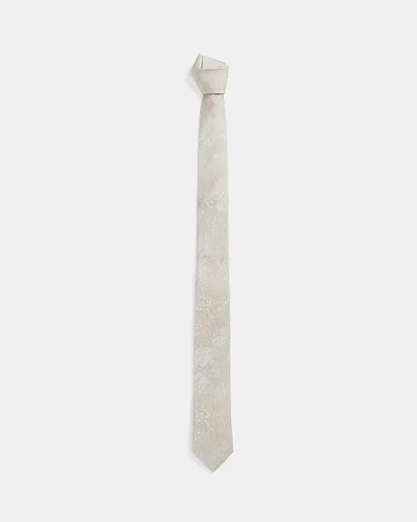 Skinny Beige Tie