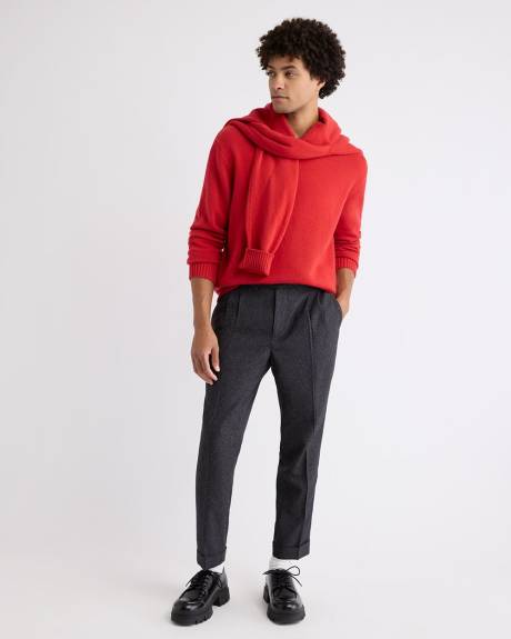 Lambswool Crew-Neck Sweater