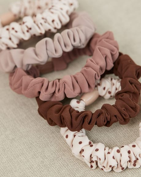 Small Scrunchies - Set of 5