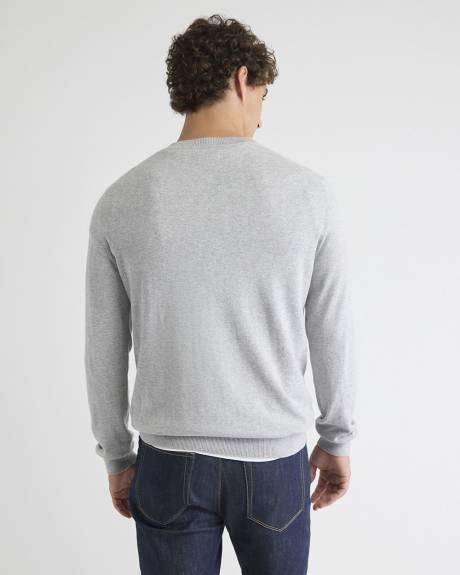 Pull à Manches Longues et Col V