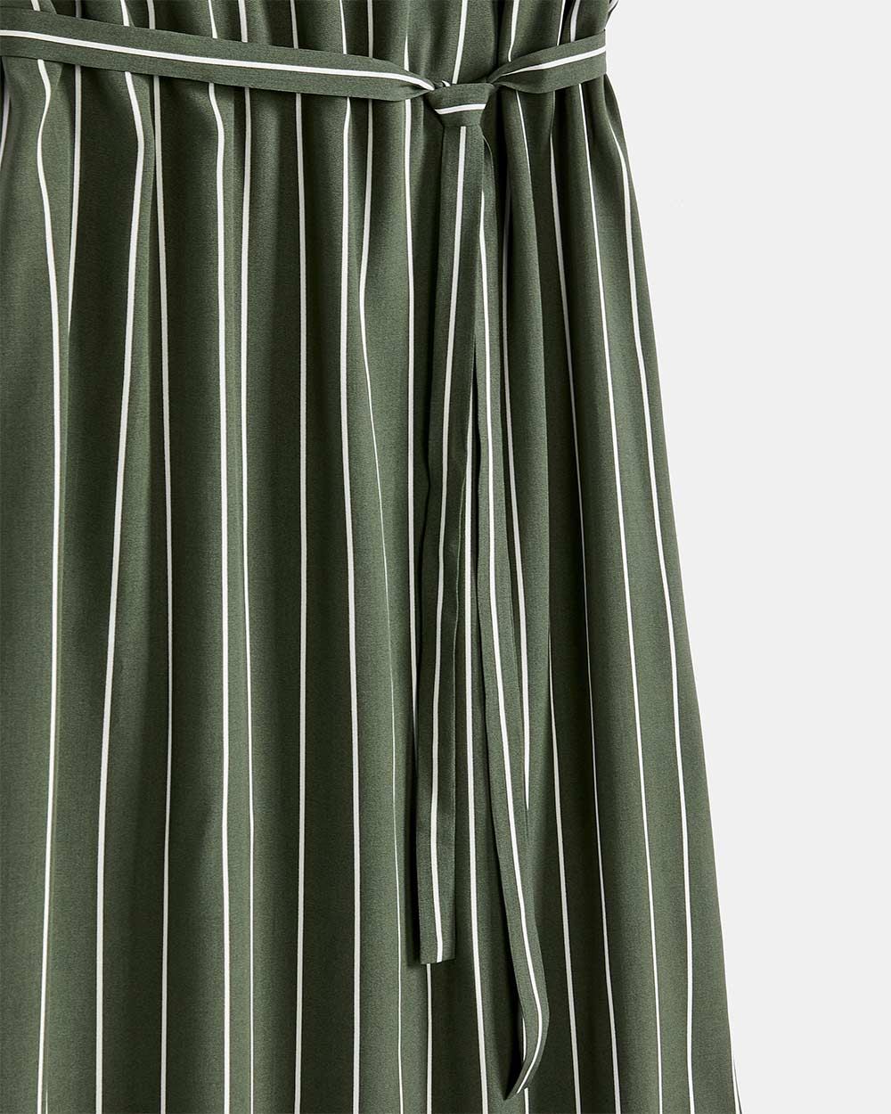 Striped Challis Maxi Dress | RW&CO.