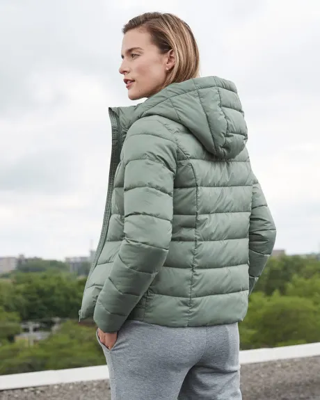 Packable Jacket with Removable Hood
