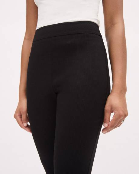 Legging Citadin Long &agrave; Taille Haute et Jambe &Eacute;troite