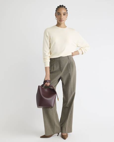 Pull à Manches Longues et Col Rond