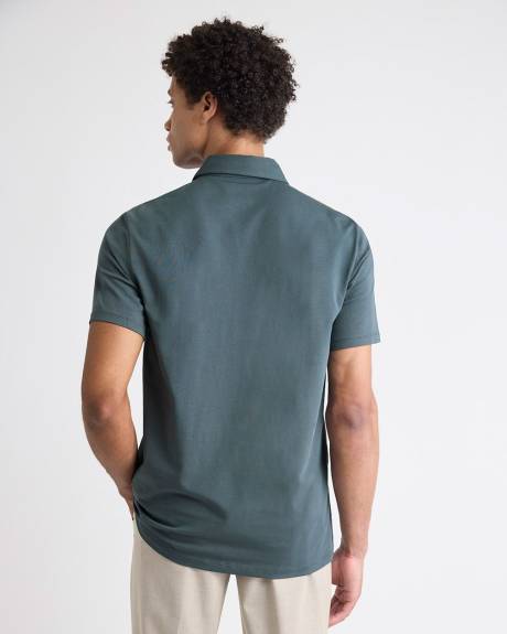 Short-Sleeve Supima (R) Cotton Polo