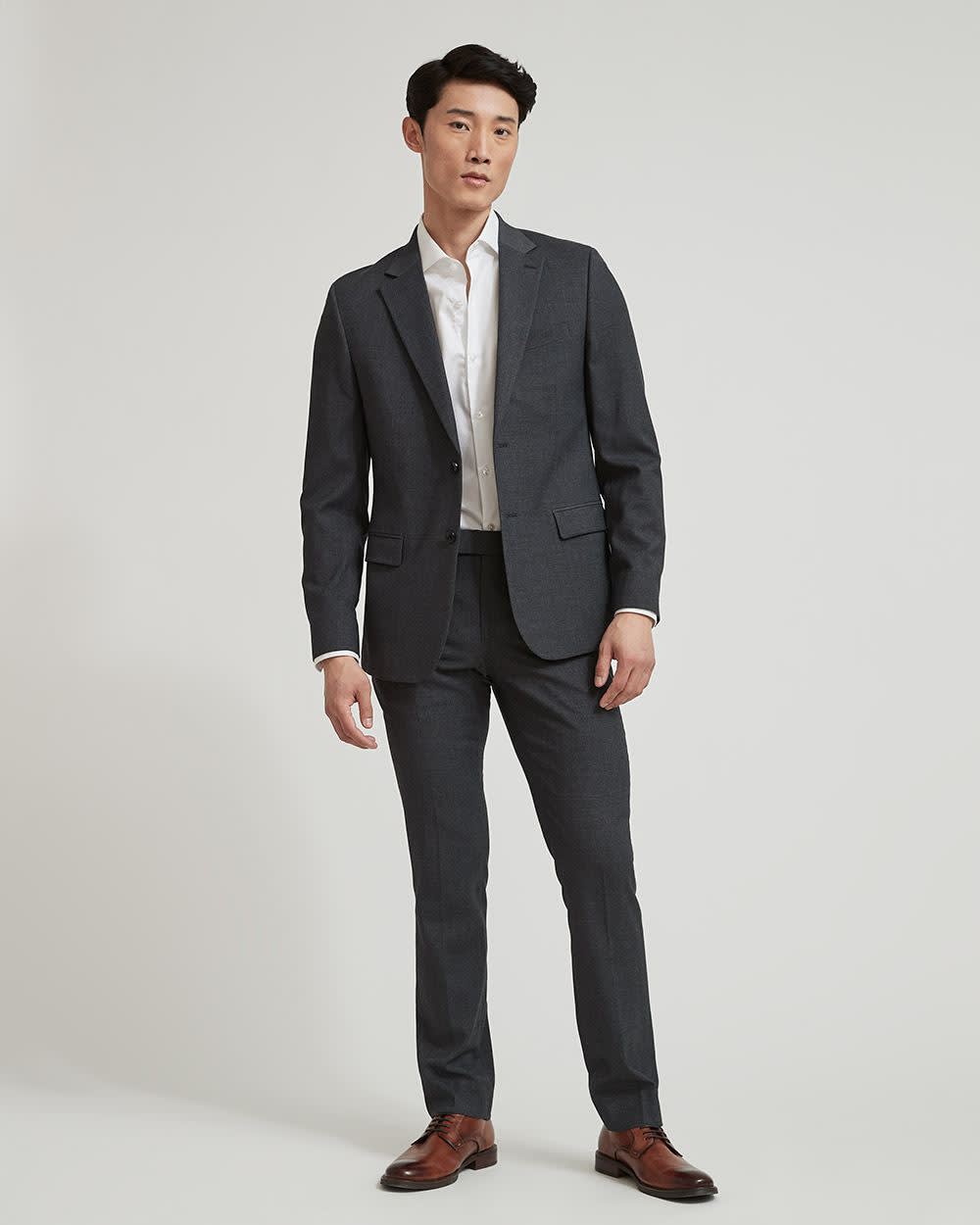 Dark Grey Essential Suit Blazer | RW&CO.