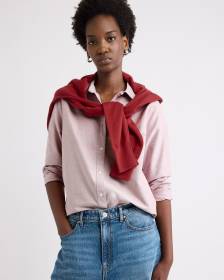 Long-Sleeve Oxford Shirt