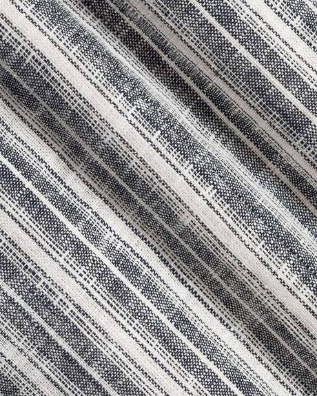 Striped Sleeveless Linen-Blend Blouse