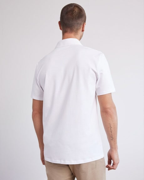 Short-Sleeve Supima (R) Cotton Jersey Polo