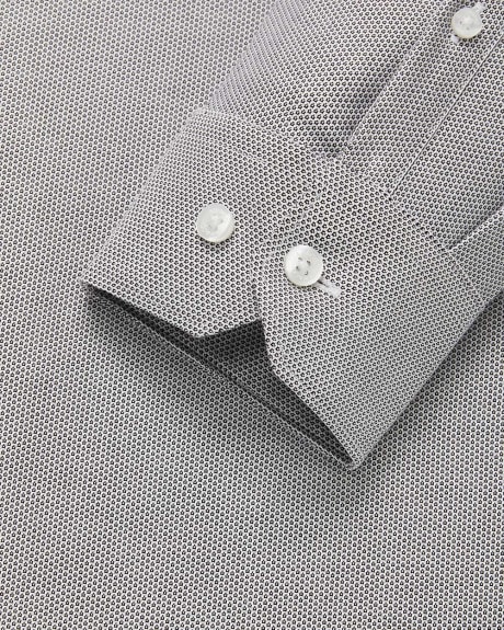Tailored Fit Wide Spread Collar Dress Shirt - Short