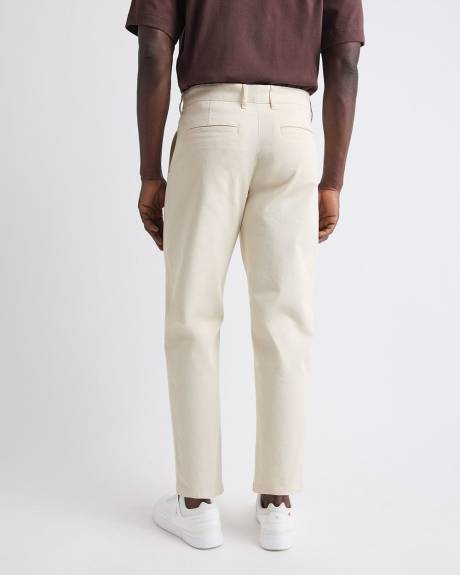 Pantalon Chino &agrave; Jambe Fusel&eacute;e