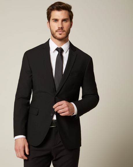 Essential Athletic Fit wool-blend suit Blazer - Short