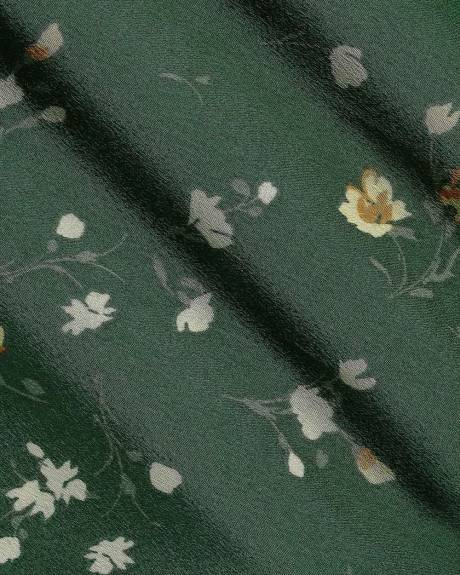 Satin High-Rise Flare Maxi Skirt