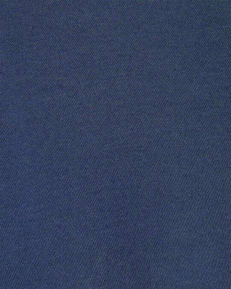 Solid Interlock Cotton Crew-Neck Tee