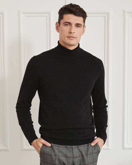 Turtleneck Knit Sweater