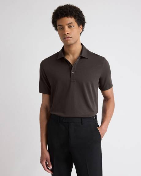 Short-Sleeve Supima (R) Cotton Polo