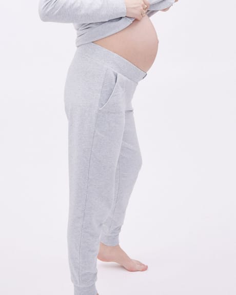 French Terry Jogger Pant - Thyme Maternity