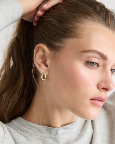 Sculptural Stud Earrings