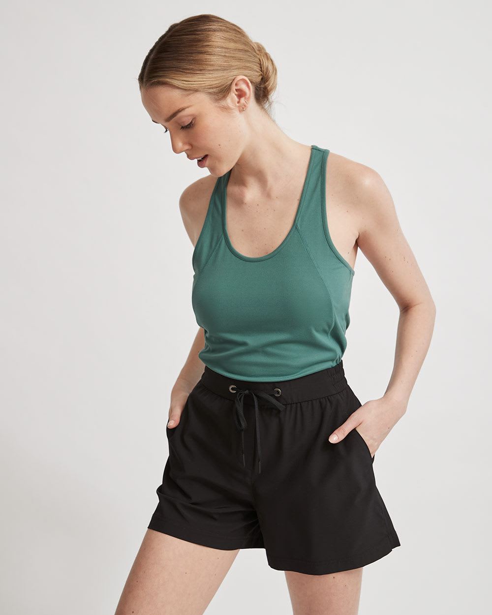 Athleisure Cami with Racer Back
