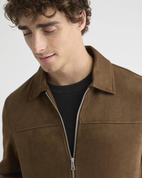 Faux Suede Milkman Jacket