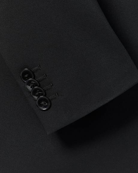 Black Slim Fit E-Tech Blazer