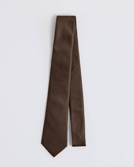 Brown Skinny Tie