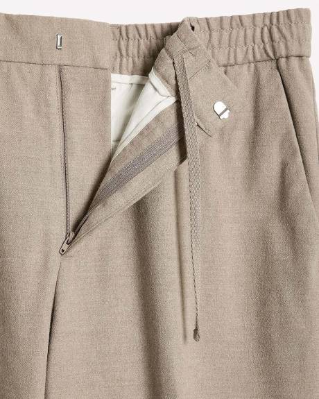 Pantalon en Moleskine Brossée