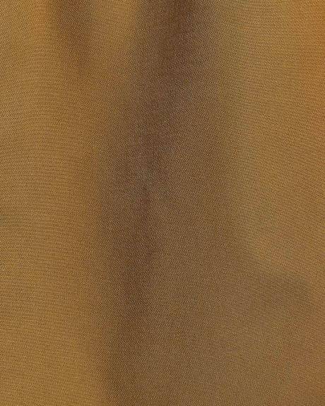 Knee-Length Pencil Skirt with Paperbag Waistband