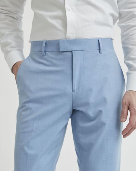 Pantalon de Complet Bleu à Coupe Ajustée