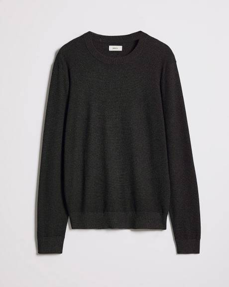 Long-Sleeve Crew-Neck Sweater