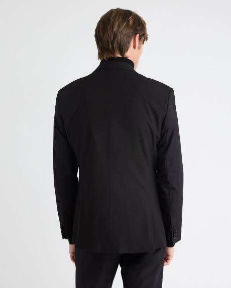 Veston De Complet Essentiel En Mélange De Laine Noir