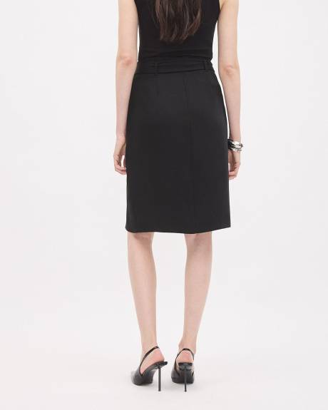 Jupe Fourreau en Satin