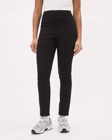 Legging Citadin Long &agrave; Taille Haute et Jambe &Eacute;troite