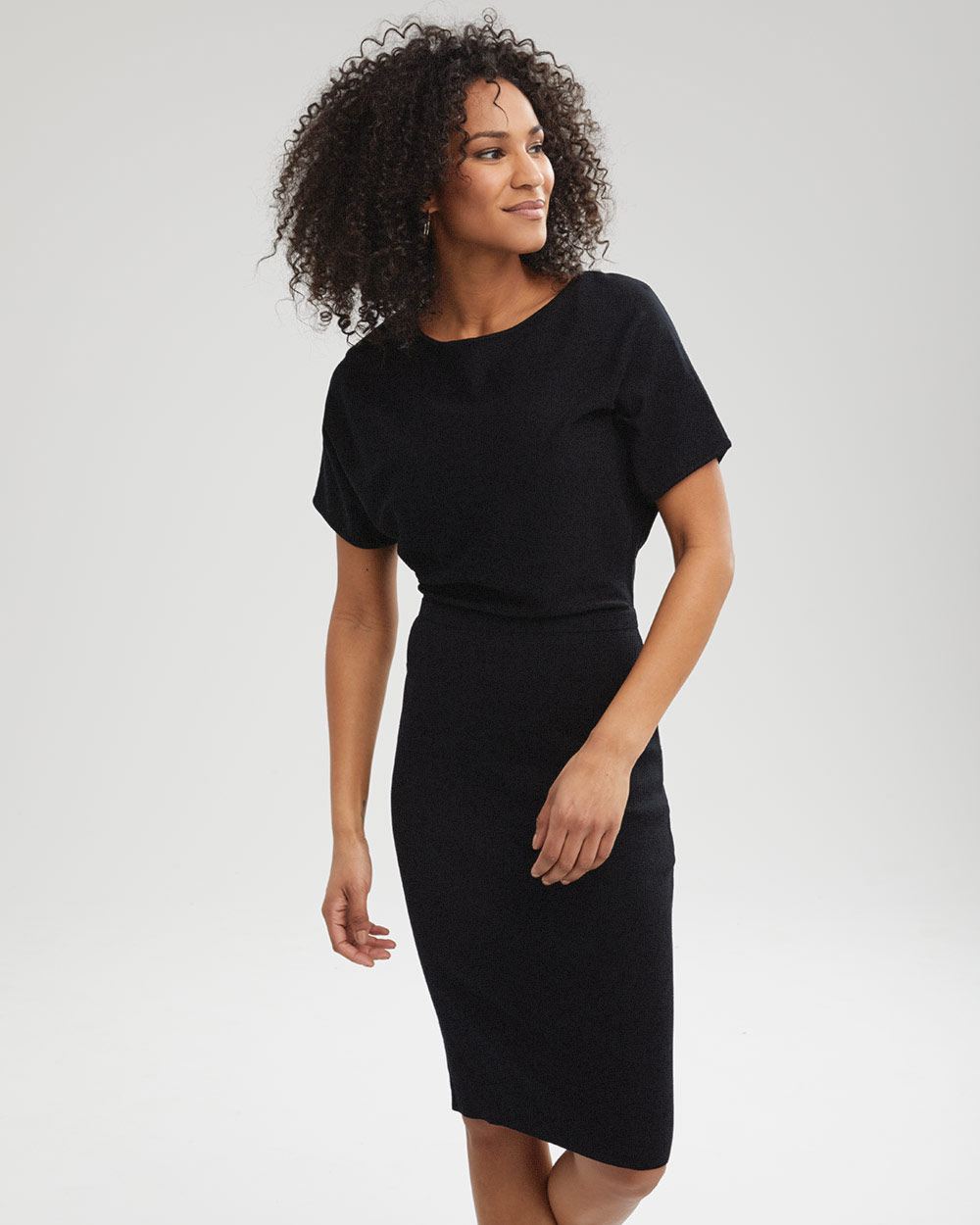 Fitted Boat Neck Dress | RW&CO.