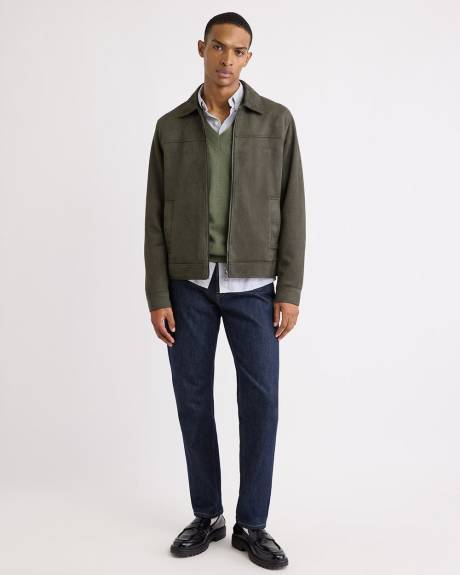 Faux Suede Milkman Jacket