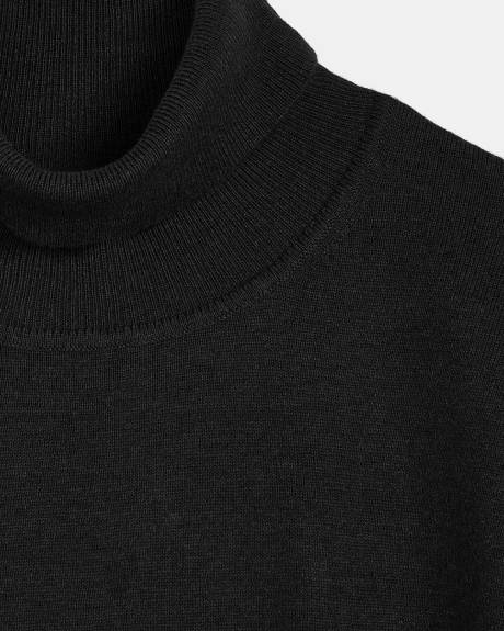 Turtleneck Knit Sweater