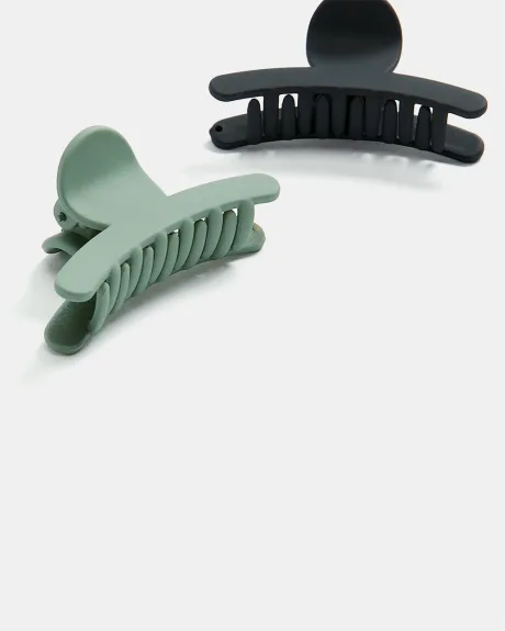 Matte Hair Grippers - Pack of 2