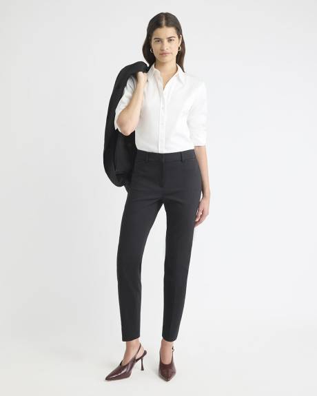 Limitless Mid-Rise Slim-Leg Signature Ankle Pant