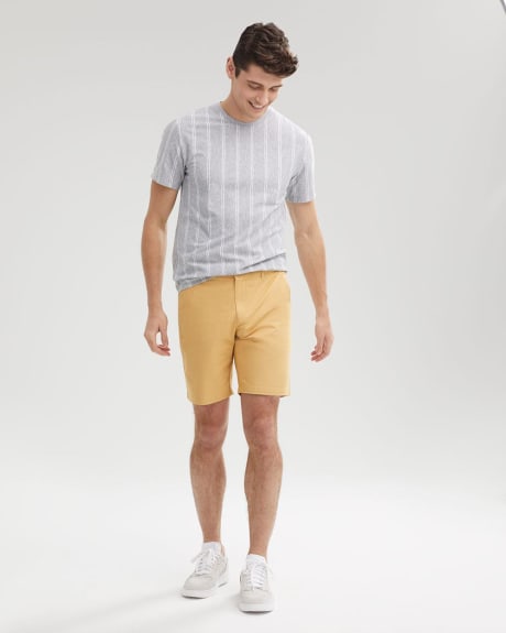 Vertical Striped Short Sleeve T-shirt