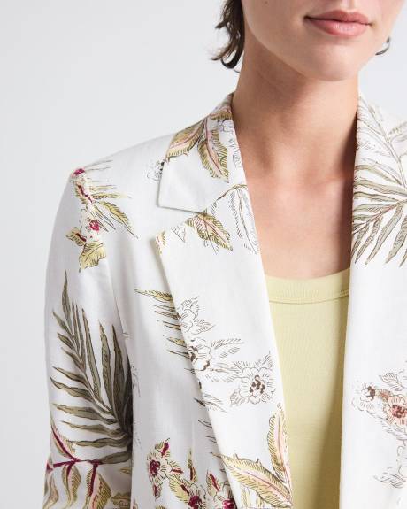 Tropical Open Blazer